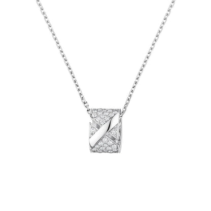 [AM]LIENS EVIDENCE DIAMOND PAVED NECKLACE