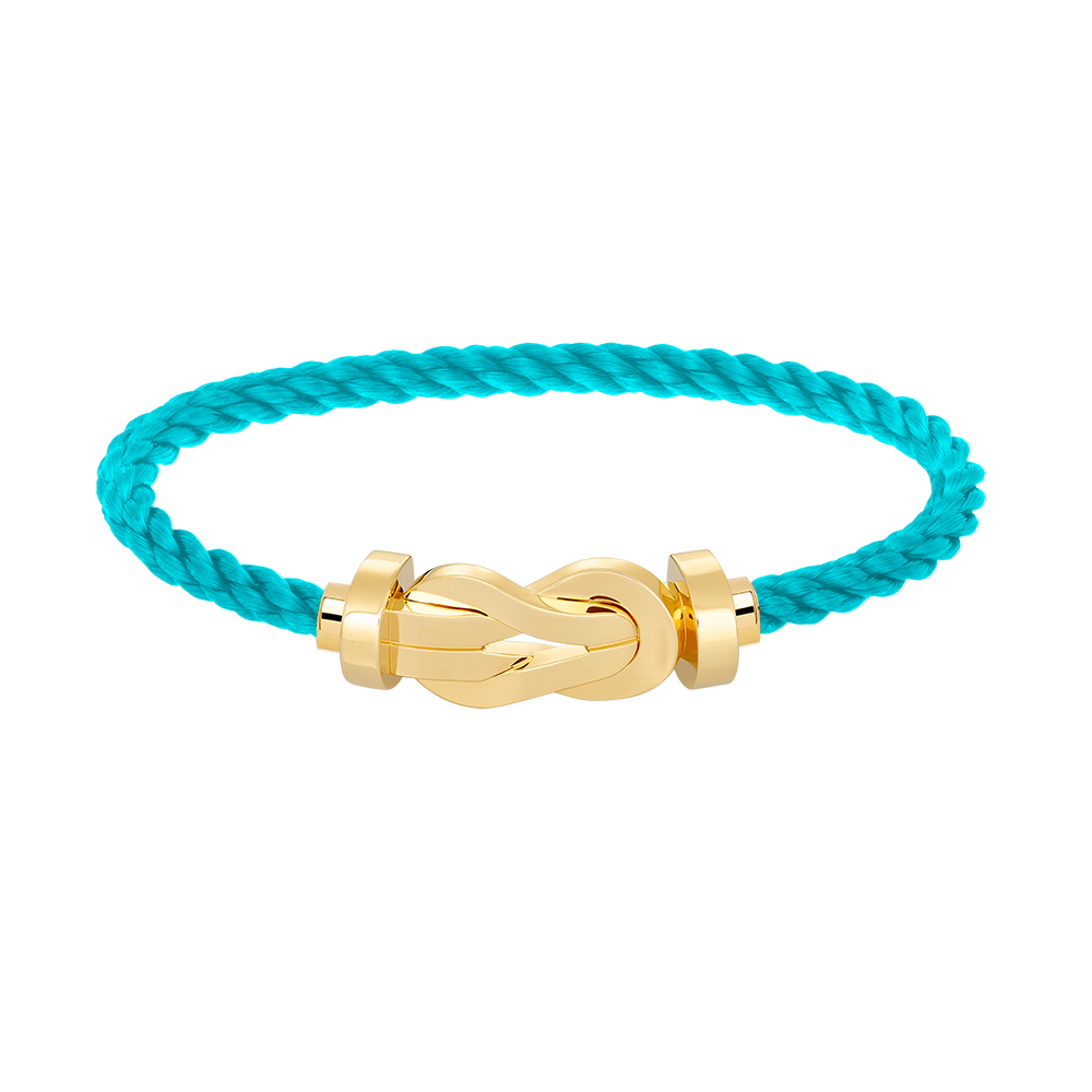 [AM]LARGE 8-FIGURE BUCKLE BRACELET - GOLD