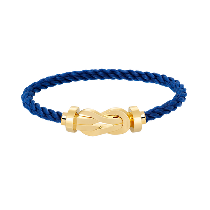 [AM]LARGE 8-FIGURE BUCKLE BRACELET - GOLD