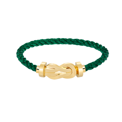 [AM]LARGE 8-FIGURE BUCKLE BRACELET - GOLD