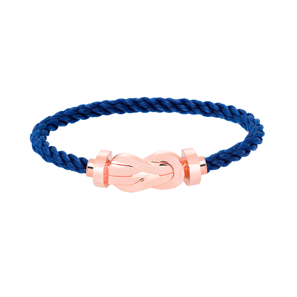 [AM]LARGE 8-FIGURE BUCKLE BRACELET - ROSE GOLD