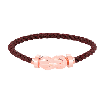 [AM]LARGE 8-FIGURE BUCKLE BRACELET - ROSE GOLD