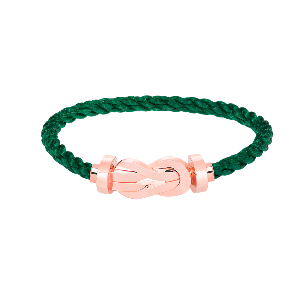 [AM]LARGE 8-FIGURE BUCKLE BRACELET - ROSE GOLD