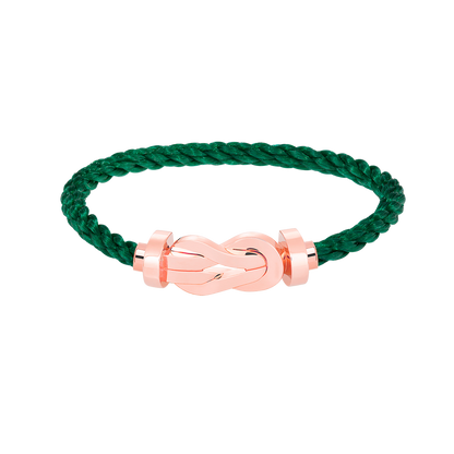 [AM]LARGE 8-FIGURE BUCKLE BRACELET - ROSE GOLD