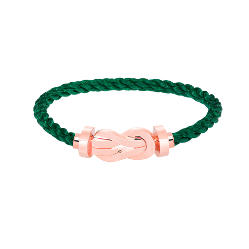 [AM]LARGE 8-FIGURE BUCKLE BRACELET - ROSE GOLD