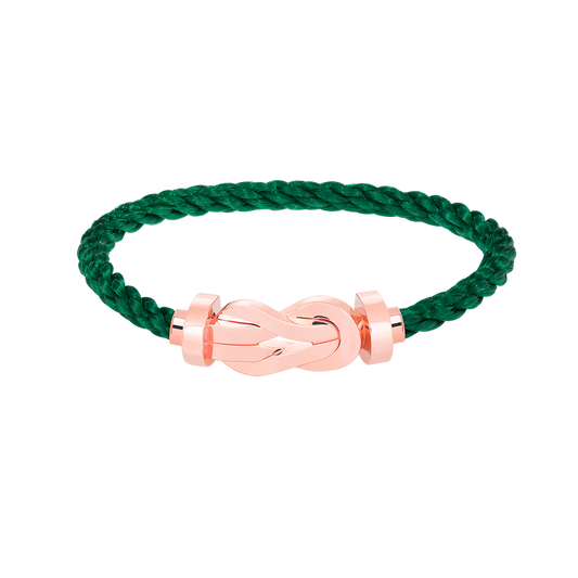 [AM]LARGE 8-FIGURE BUCKLE BRACELET - ROSE GOLD