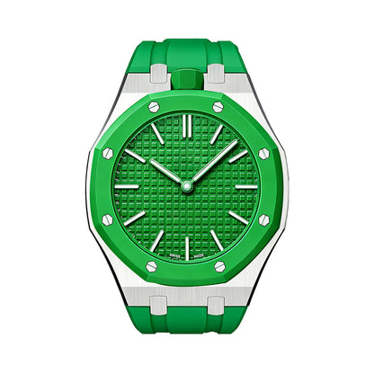 [AM]ROYAL OAK POP EXCLUSIVE STEEL CASE & SILICONE STRAP