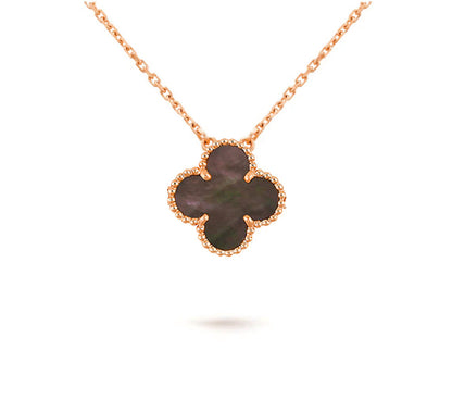 [AM]15MM CLOVER FLOWER PENDANT NECKLACE COLLECTION