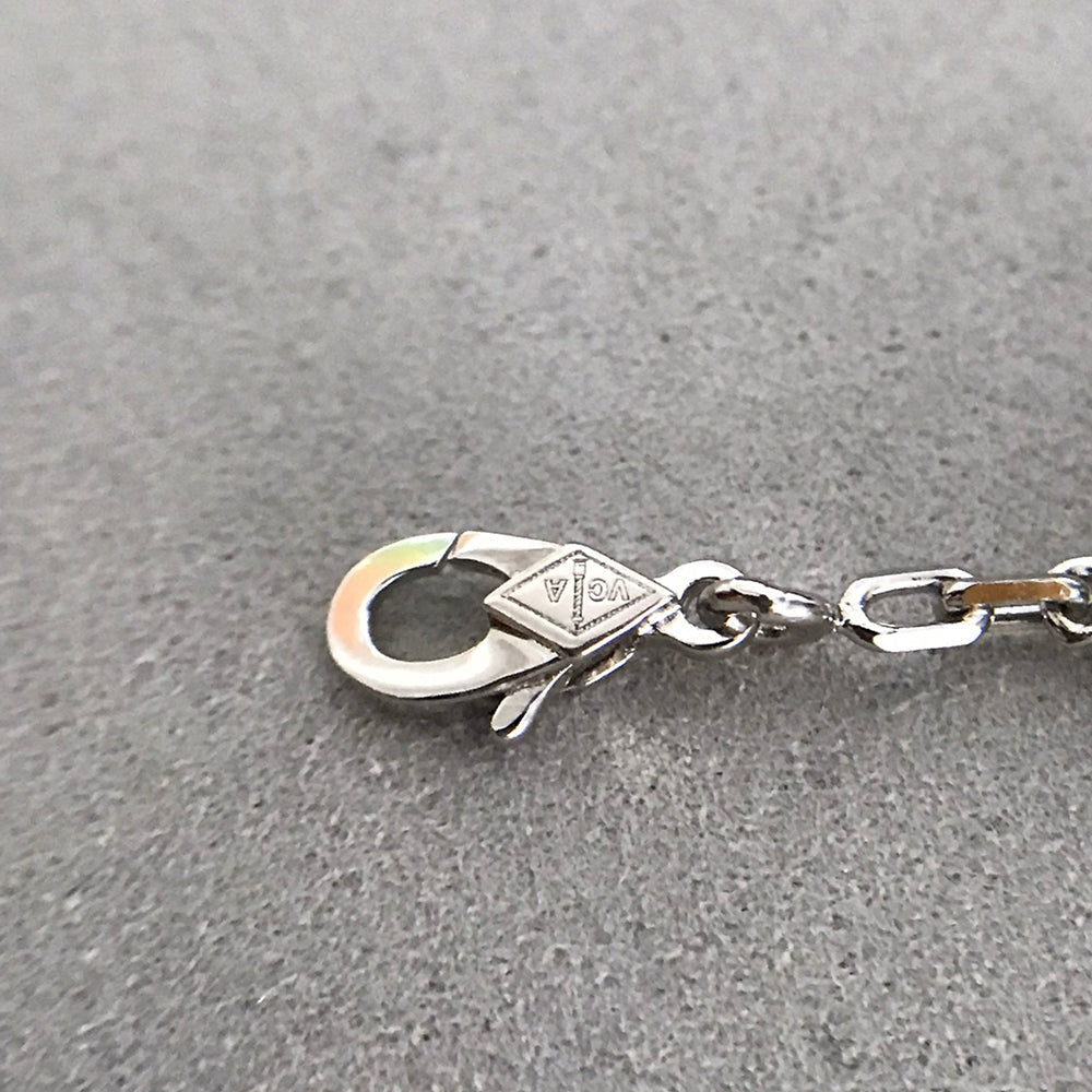 [AM]LUCKY CLOVER 5-MOTIF BRACELET - BLACK OXNY COLLECTION