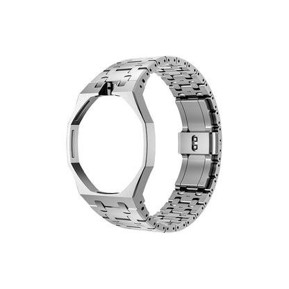 [AM]OAK POP EXCLUSIVE SILVER STEEL STRAP