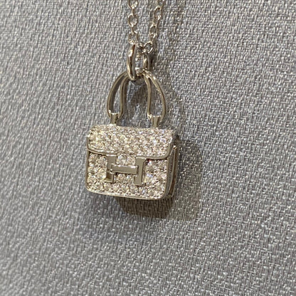 [AM]CONSTANCE PEDANT DIAMOND NECKLACE