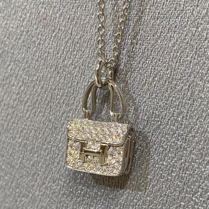 [AM]CONSTANCE PEDANT DIAMOND NECKLACE