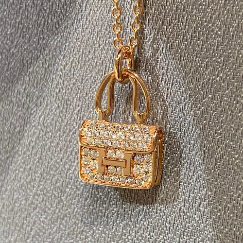 [AM]CONSTANCE PEDANT DIAMOND NECKLACE