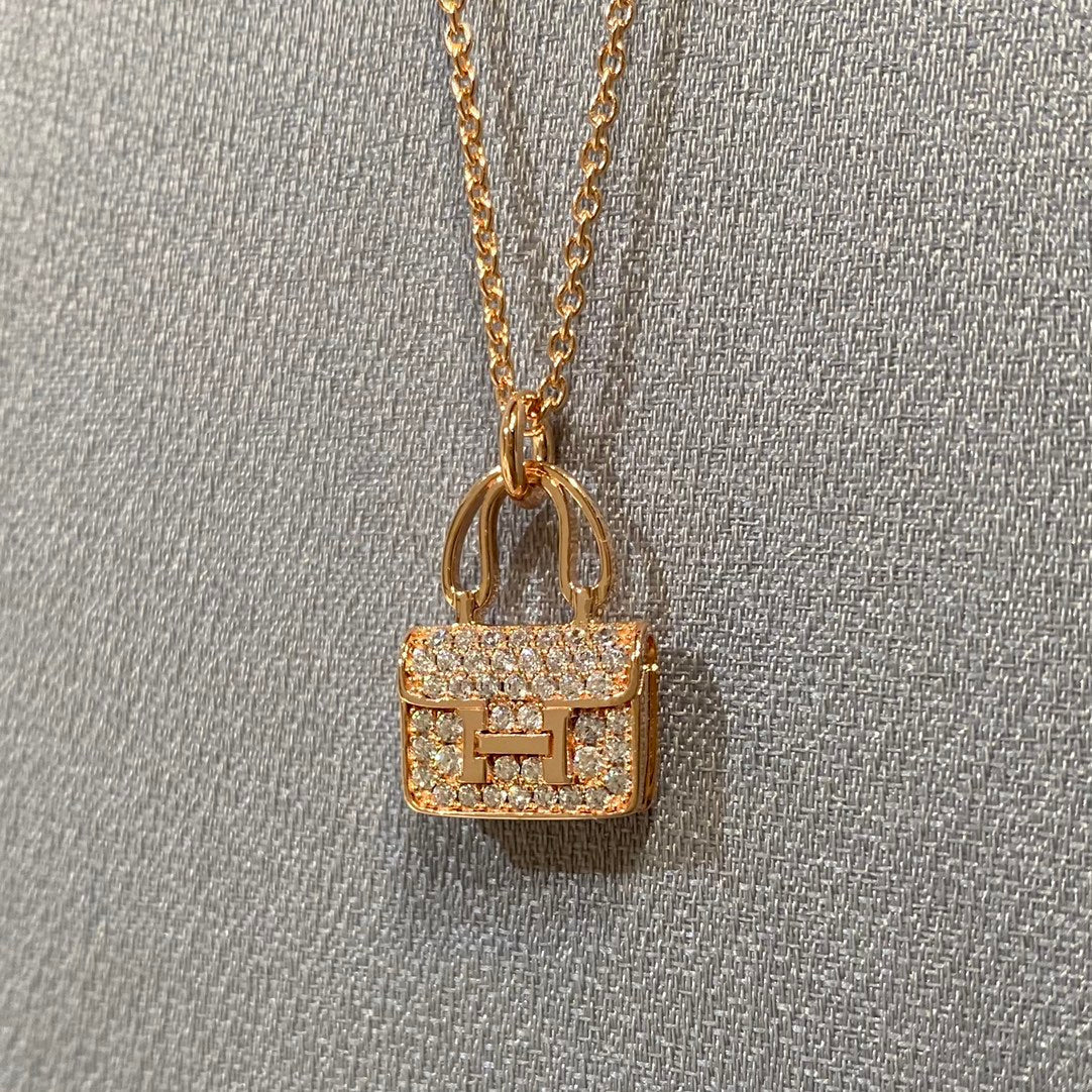 [AM]CONSTANCE PEDANT DIAMOND NECKLACE