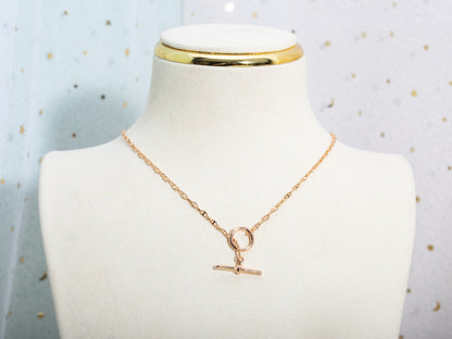 [AM]ECHAPPEE NECKLACE ROSE GOLD
