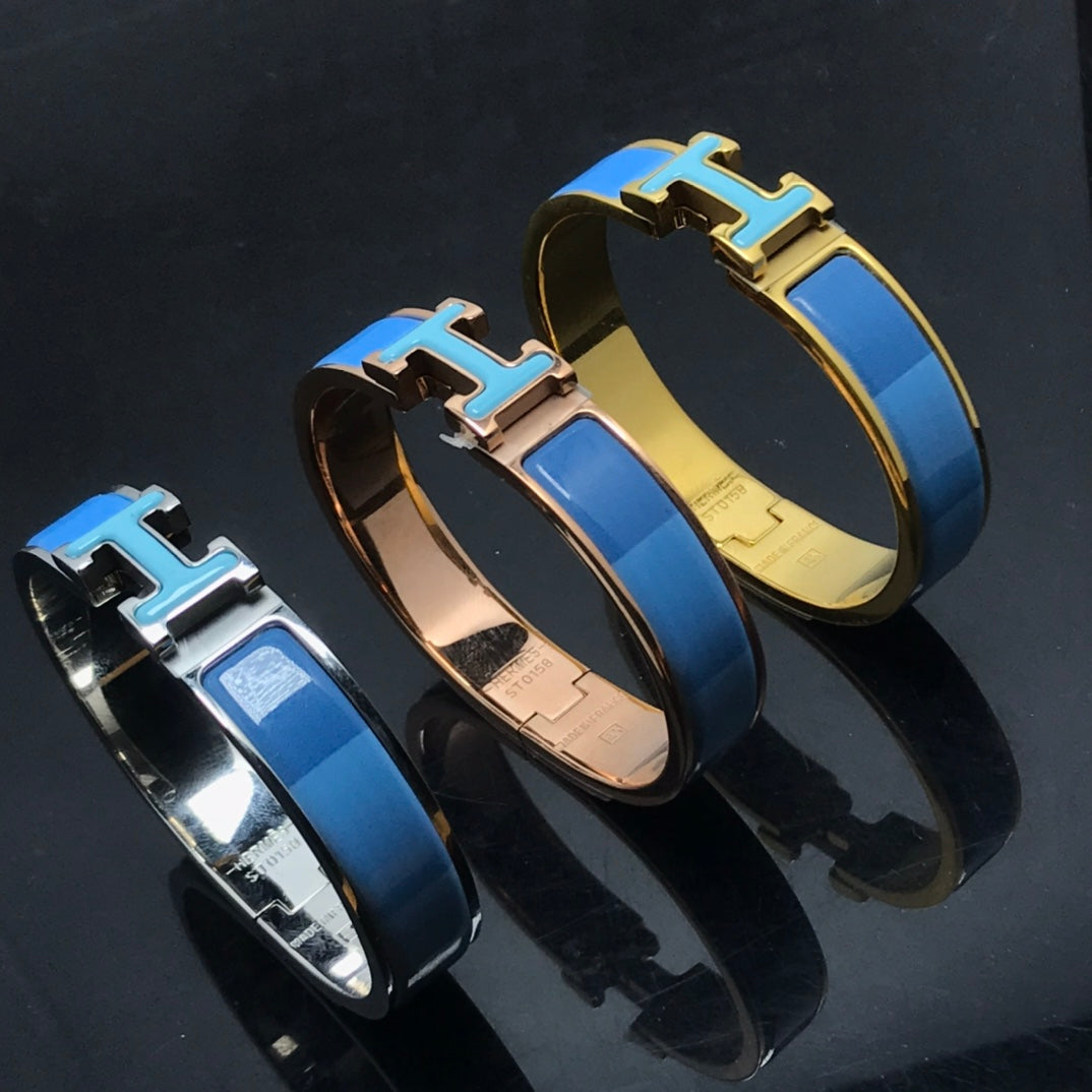 [AM]H BRACELET BLUE RAINBOW CERAMIC