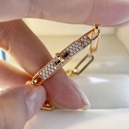 [AM]CHAINE BRACELET SMALL MODEL DIAMOND