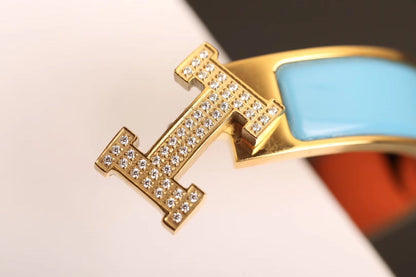 [AM]H CLOUD BLUE BRACELET GOLD DIAMOND