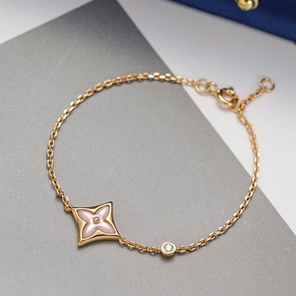 [AM]STAR 1 DIAMOND ROSE GOLD BRACELET