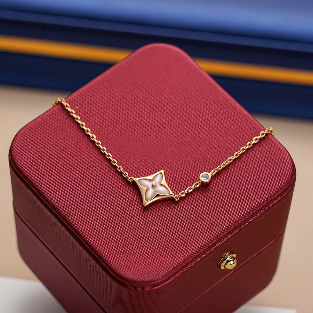 [AM]STAR 1 DIAMOND ROSE GOLD BRACELET