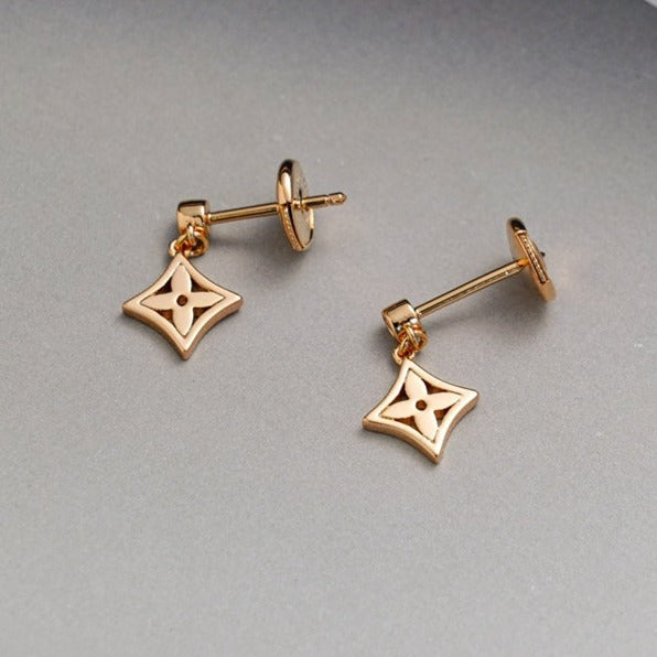 [AM]STAR EARRINGS GOLD