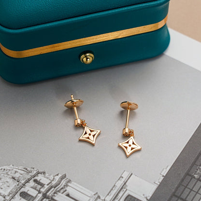[AM]STAR EARRINGS GOLD