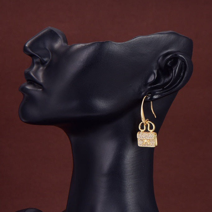 [AM]KELLY DIAMOND EARRINGS