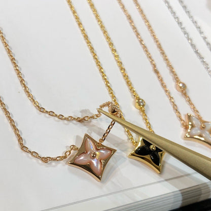 [AM]STAR BLACK MOP NECKLACE