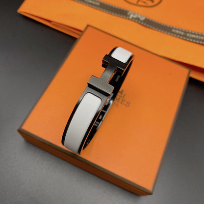 [AM]H BRACELET 12MM BLACK WHITE CERAMIC