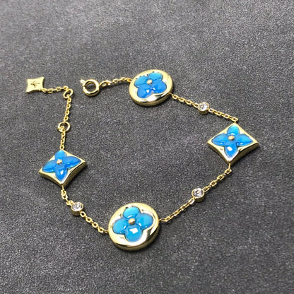 [AM]STAR AND SUN TURQUOISE 4 MOTIFS 3 DIAMONDS