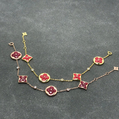 [AM]STAR AND SUN CARNELIAN 4 MOTIFS 3 DIAMONDS