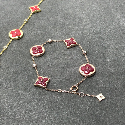[AM]STAR AND SUN CARNELIAN 4 MOTIFS 3 DIAMONDS