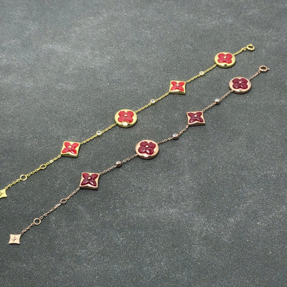 [AM]STAR AND SUN CARNELIAN 4 MOTIFS 3 DIAMONDS