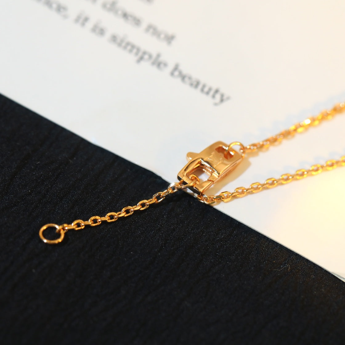 [AM]STAR AND SUN DIAMOND ROSE GOLD NECKLACE