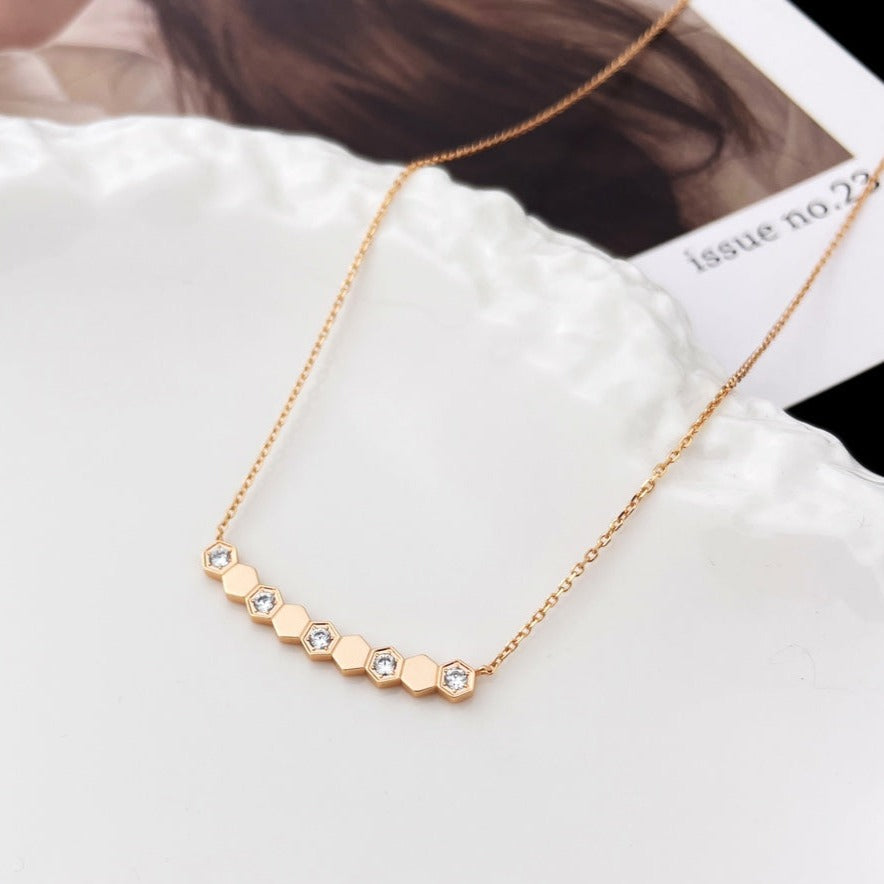 [AM]BEE MY LOVE DIAMOND NECKLACE