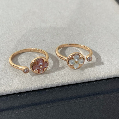 [AM]SUN 1 DIAMOND PINK MOP RING