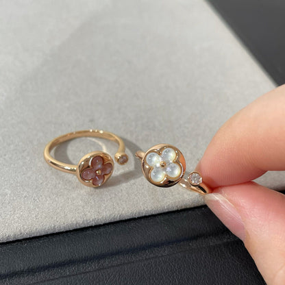 [AM]SUN 1 DIAMOND PINK MOP RING