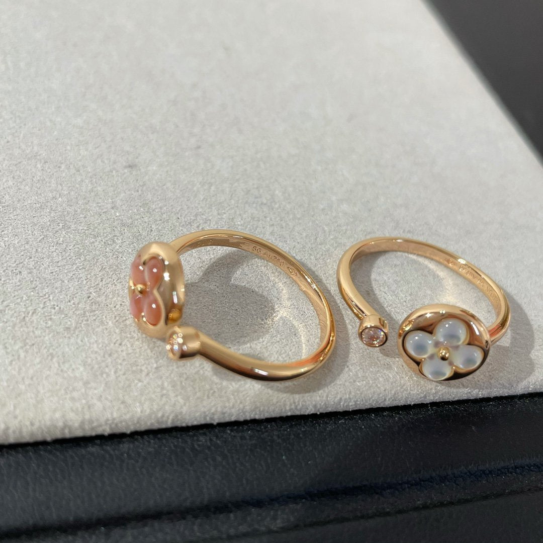 [AM]SUN 1 DIAMOND PINK MOP RING