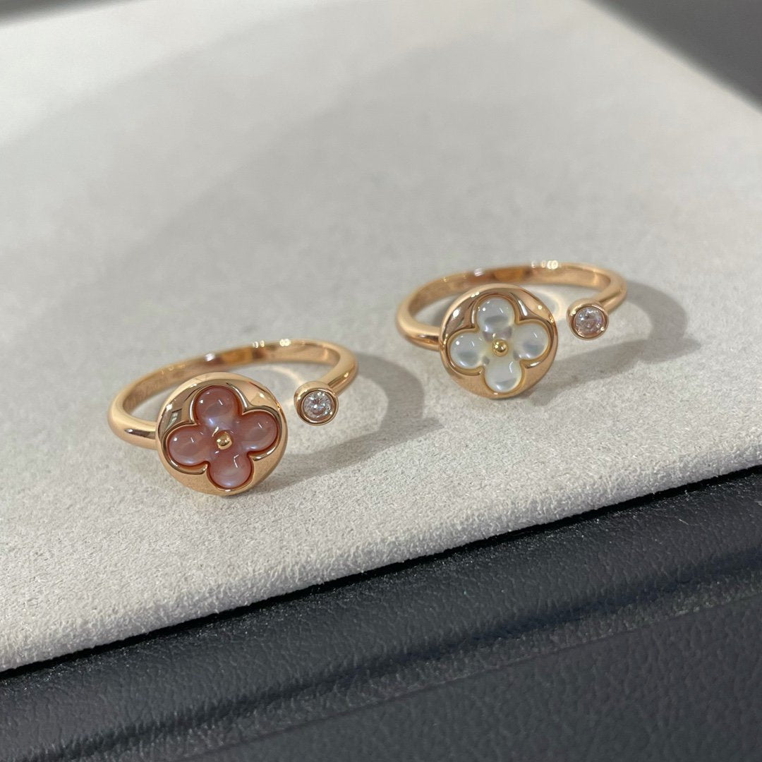 [AM]SUN 1 DIAMOND PINK MOP RING