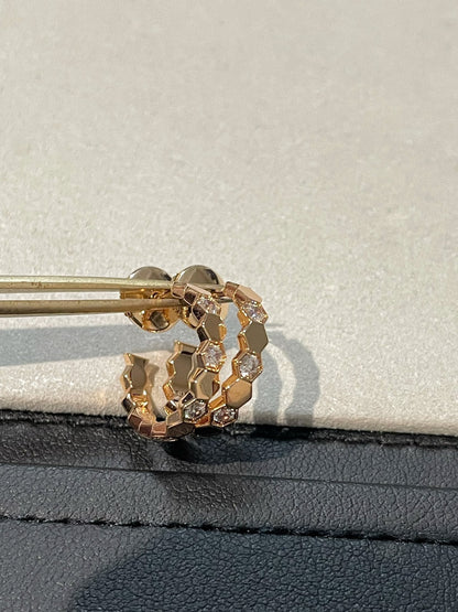 [AM]Hollow Design Four-Leaf Clover Flower Shape Ring
