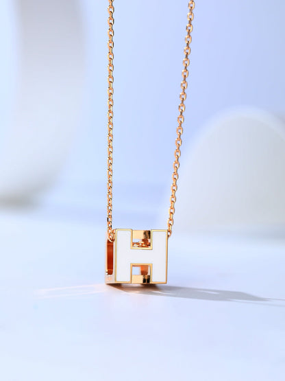 [AM]H CAGE ROSE GOLD NECKLACE