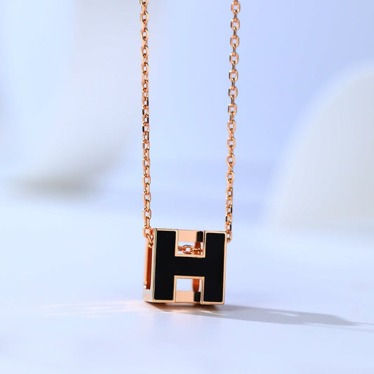 [AM]H CAGE ROSE GOLD NECKLACE