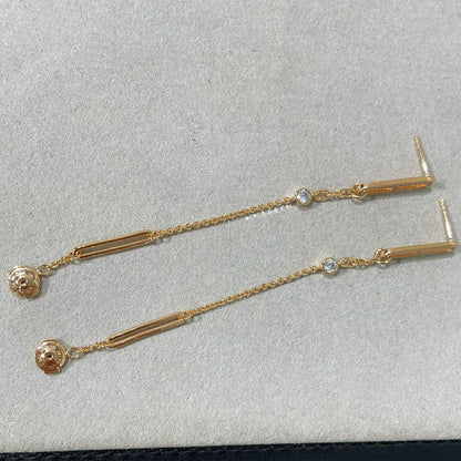 [AM]CHAINE CHAOS DIAMOND DROP EARRINGS