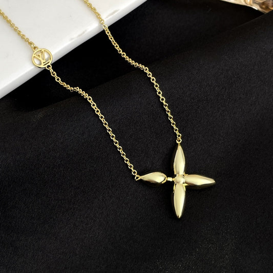 [AM]LOUISETTE GOLD NECKLACE