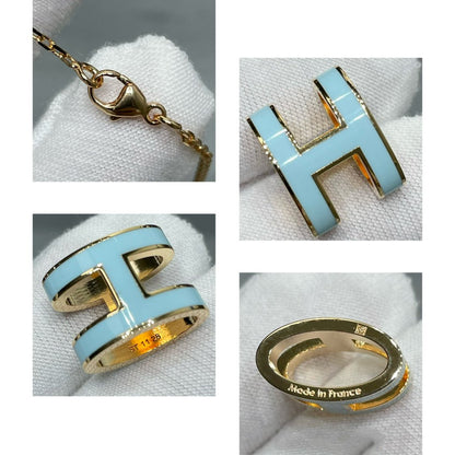 [AM]POP H SKY BLUE NECKLACE