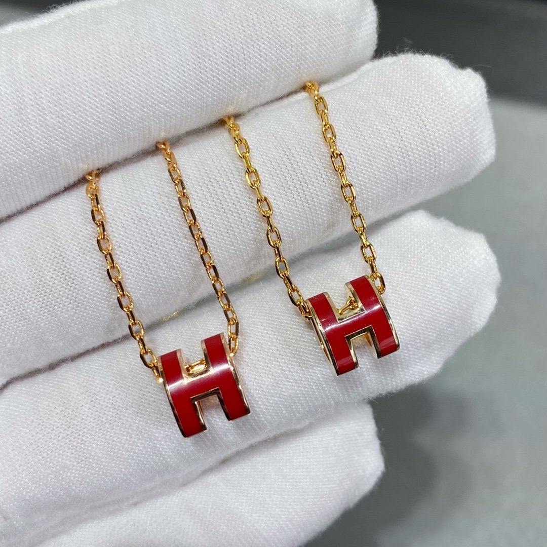 [AM]MINI POP H NECKLACE