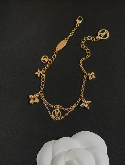 [AM]BLOOMING ROSE GOLD MOP BRACELET
