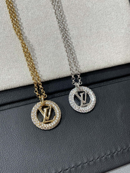 [AM]BY NIGHT DIAMOND PAVED NECKLACE