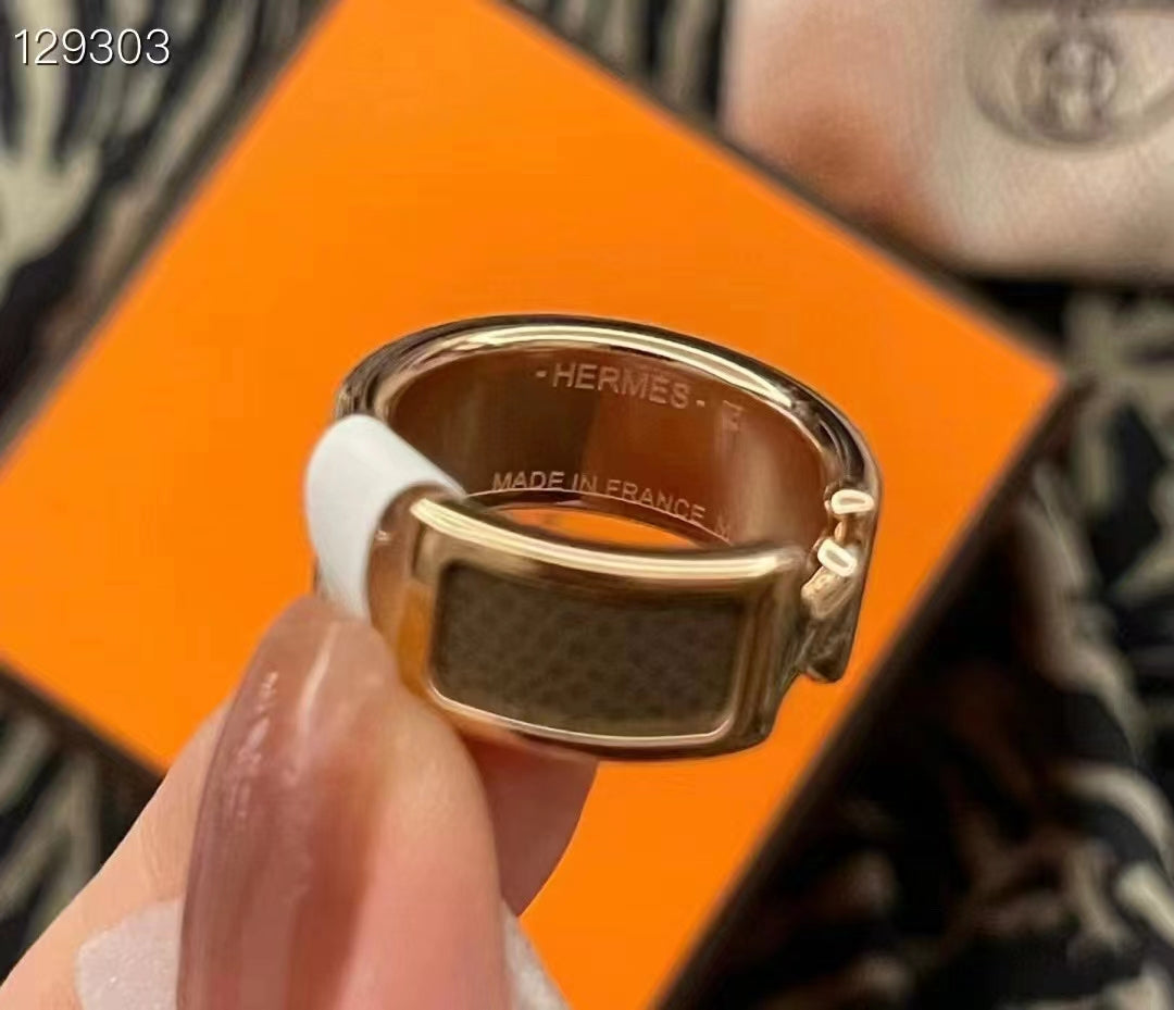 [AM]OLYMPE ROSE GOLD RING