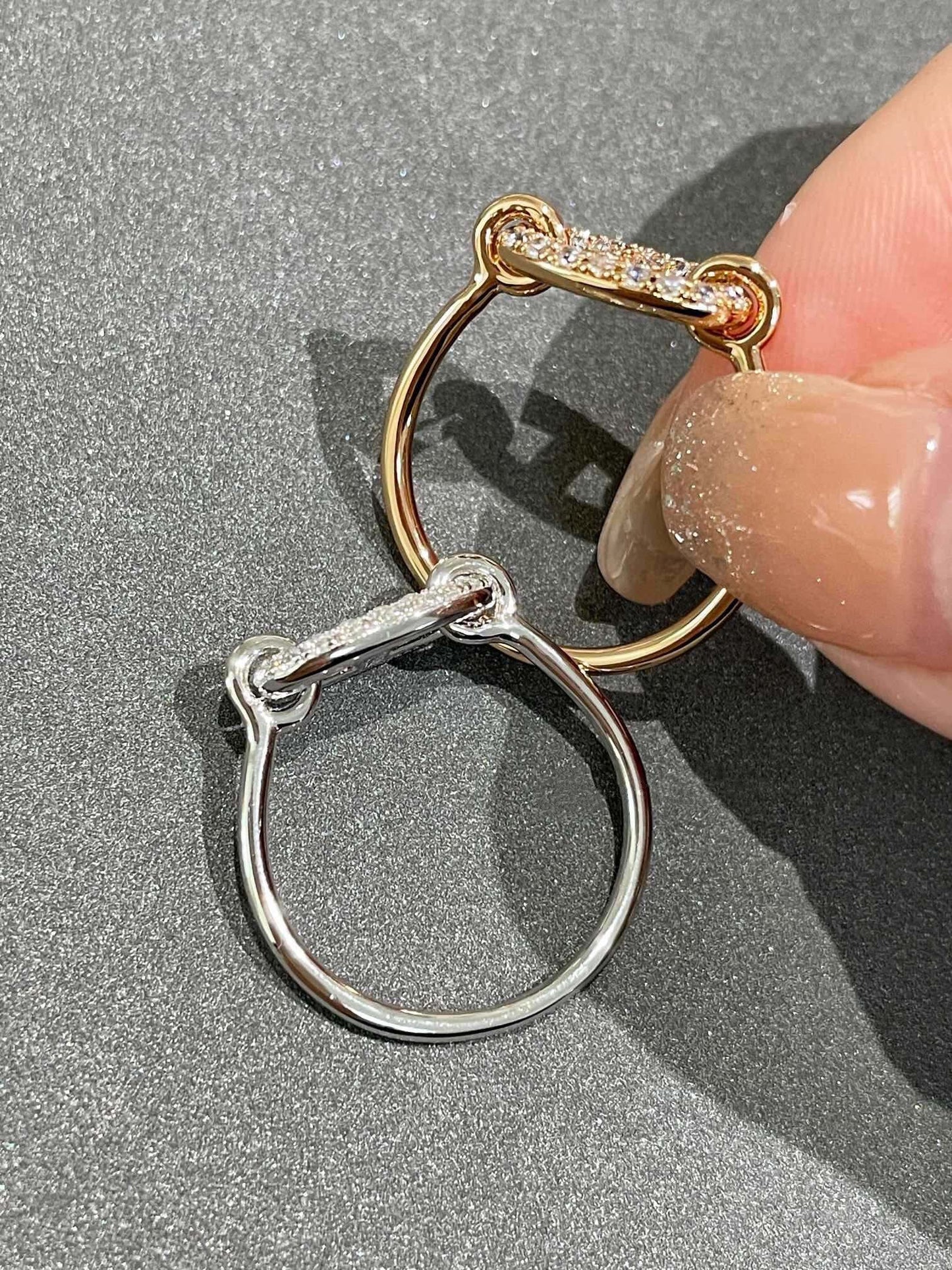 [AM]RONDE SMALL DIAMOND RING